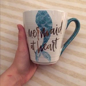 Mermaid at Heart coffee mug